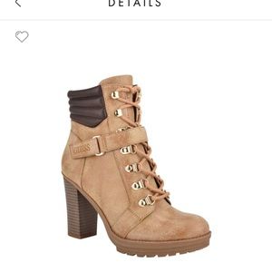 Guess Heeled combat boots